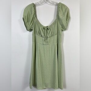 PacSun L.A. Hearts Pale Mint Green Floral Cocktail Mini Dress, Sz. SM & MD
